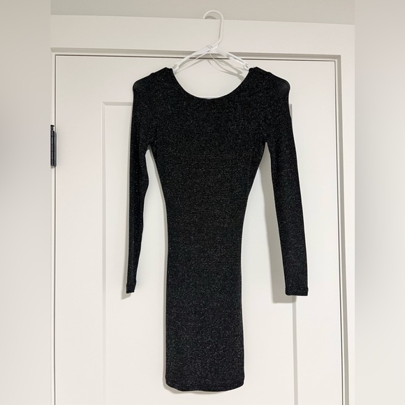 Lulus Backless Long Sleeve Mini Dress- NWOT - Picture 4 of 9